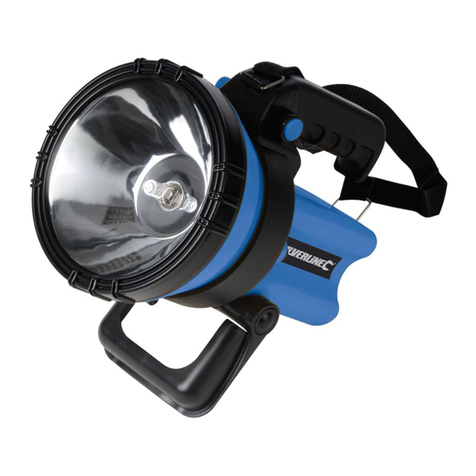 Silverline Rechargeable Torch Original instructions