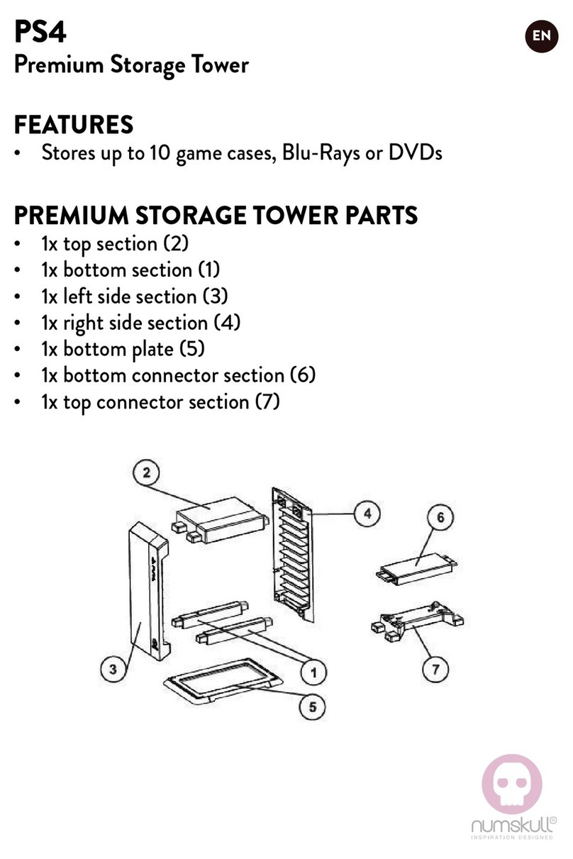 numskull PS4 quick start guide