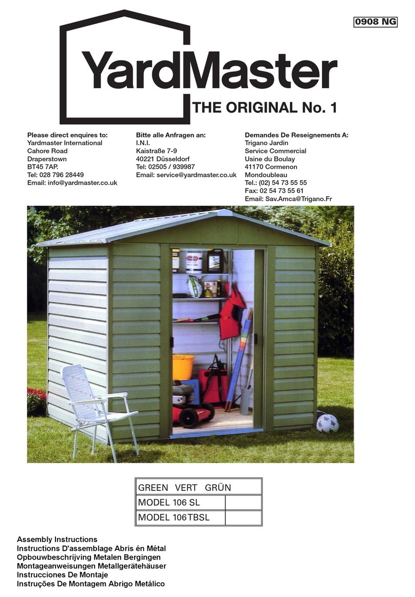 Yardmaster 106 SL User manual