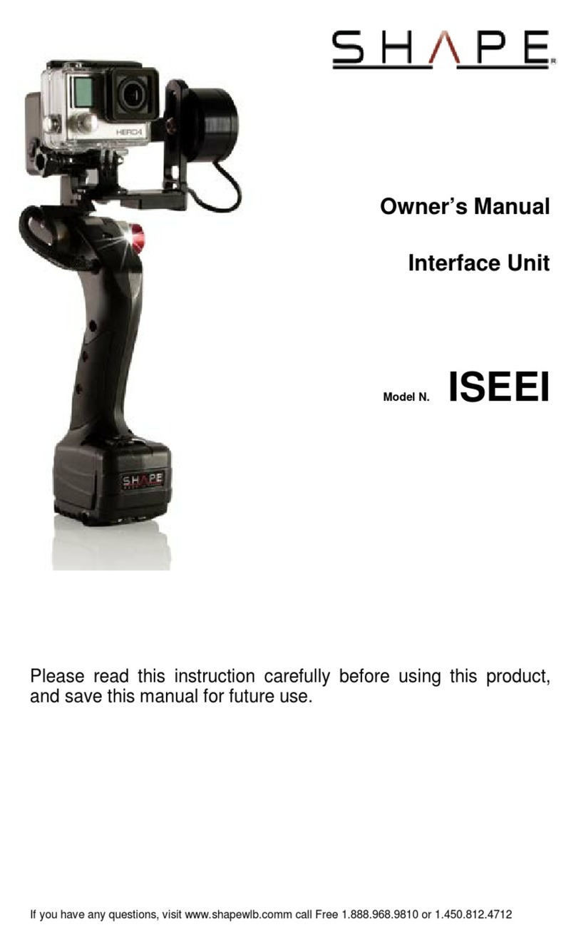 Shape ISEEI owner's manual