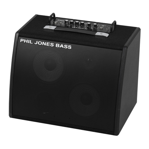 Phil Jones Bass SESSION 77 owner's manual