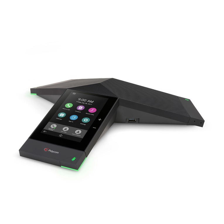 Polycom RealPresence Trio 8500 User manual Polycom RealPresence Trio 8500 User manual