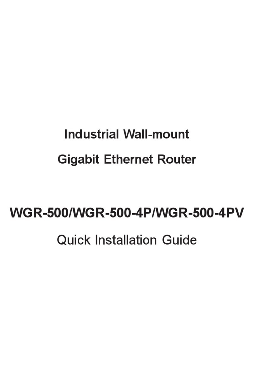 Planet WGR-500 Quick installation quide