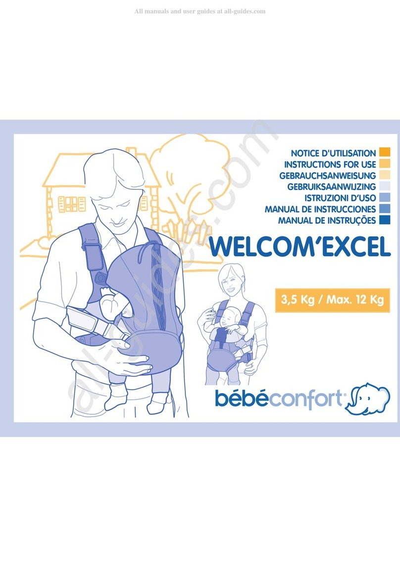BEBE CONFORT WELCOM'EXCEL Instructions for use BEBE CONFORT WELCOM'EXCEL Instructions for use