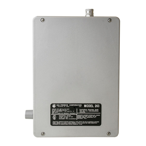 GAI-Tronics 263 User manual