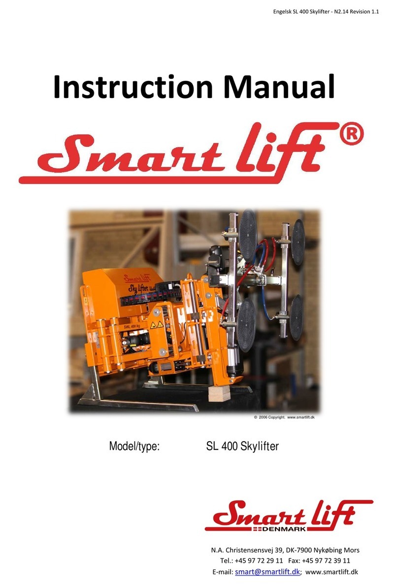 Smart Lift SL 400 Skylifter instruction manual