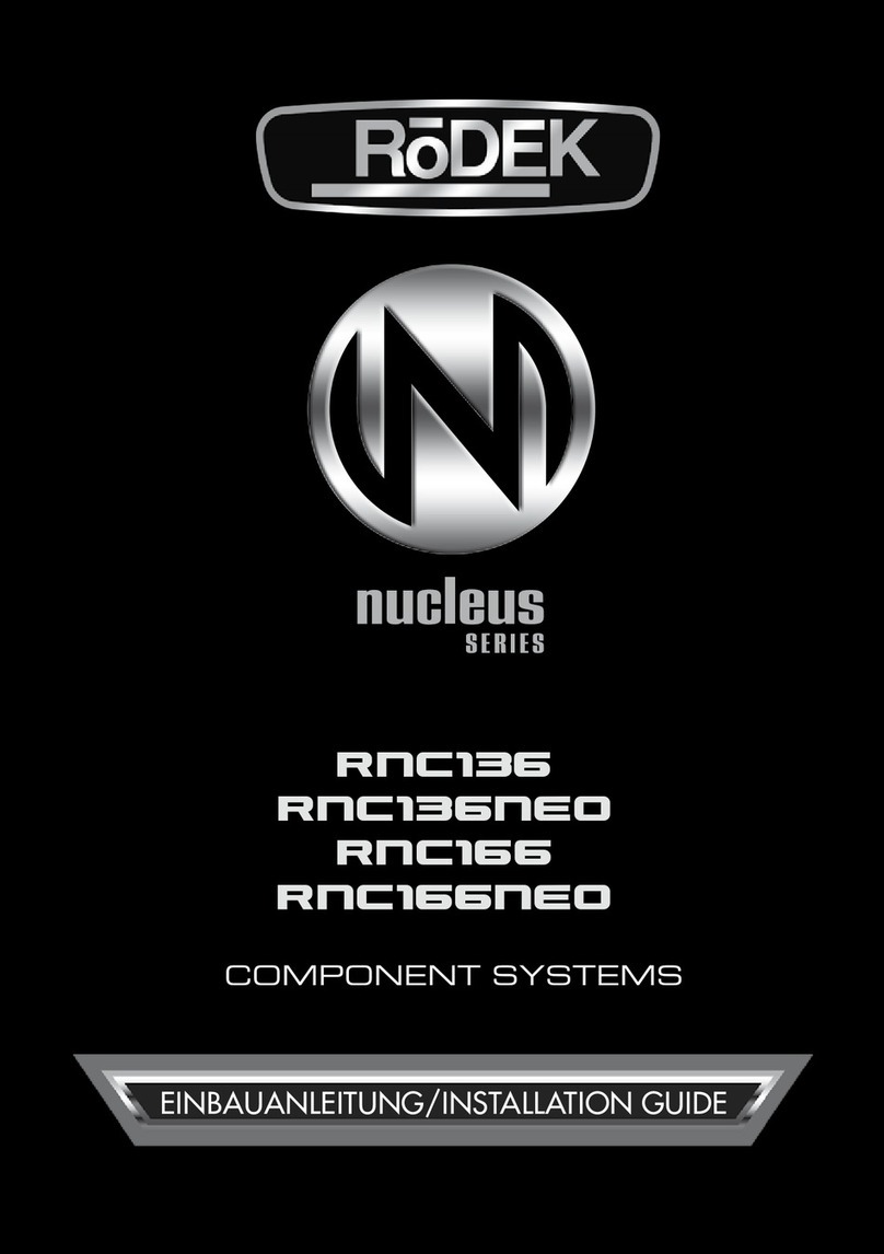 RoDEK RNC166 installation guide