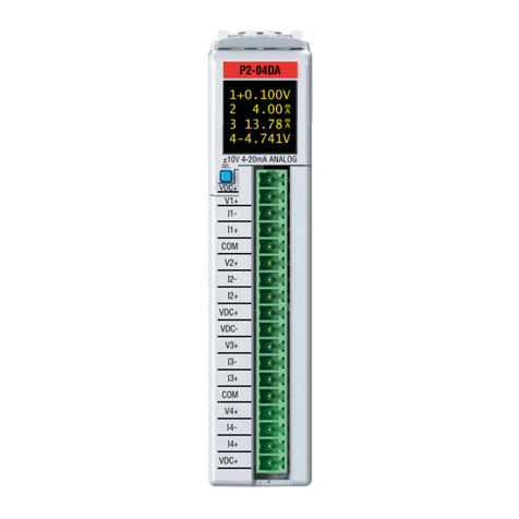 Automationdirect.com Productivity 2000 P2-04DA User manual
