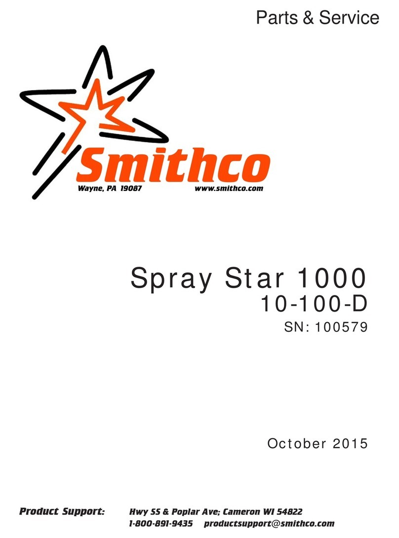 Smithco Spray Star 1000 Quick start guide