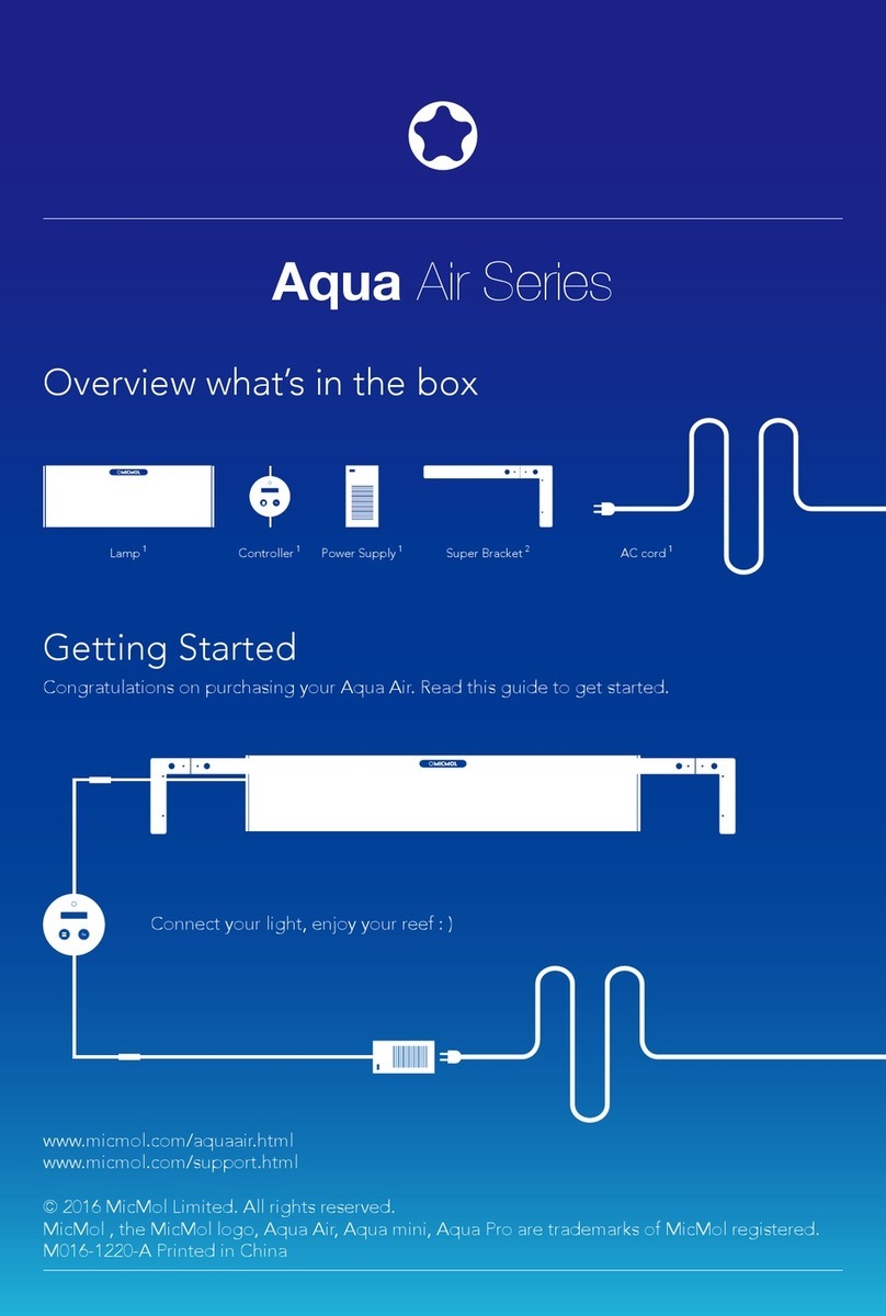 MicMol Aqua Air Series Getting started