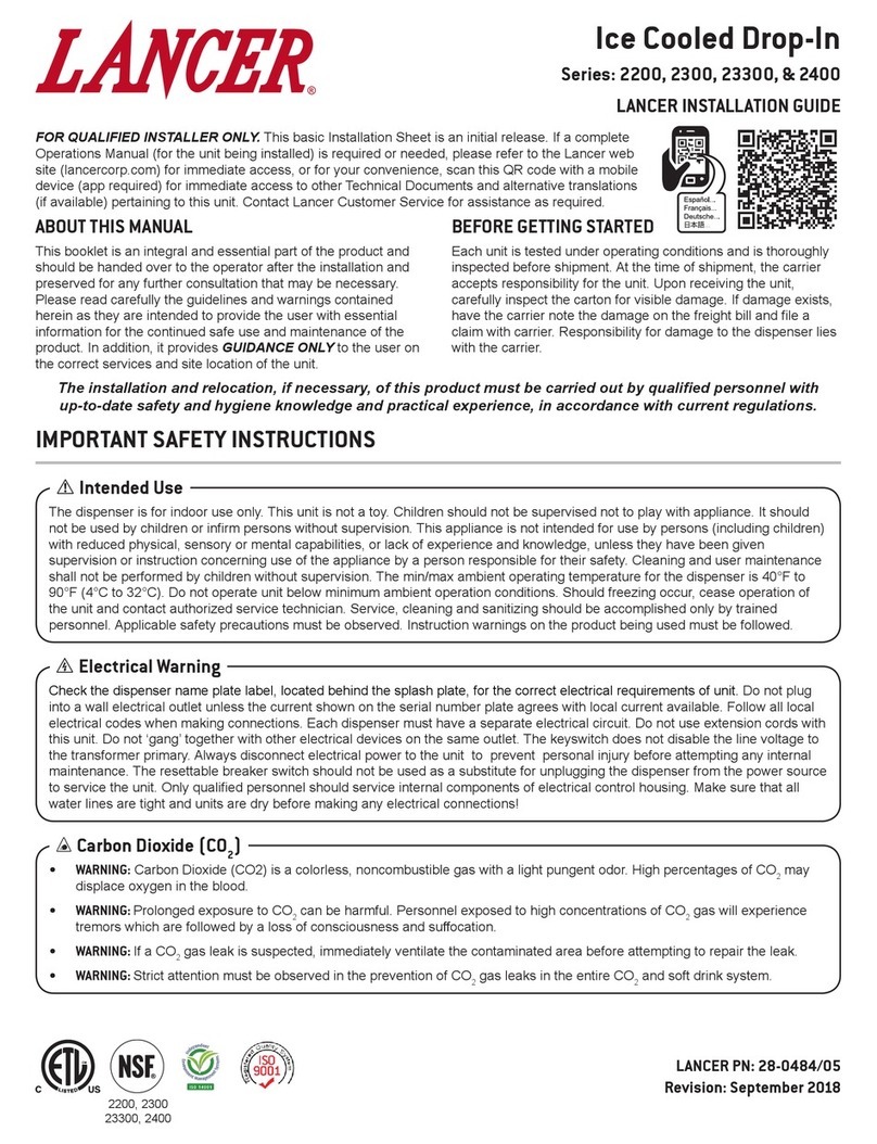 lancer 2200 Series User manual