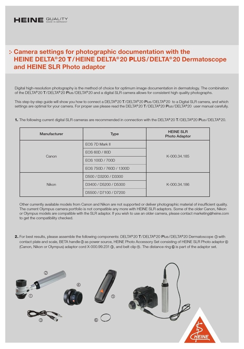 HEINE DELTA 20 Service manual