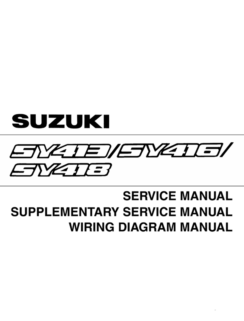 Suzuki SY413 User manual
