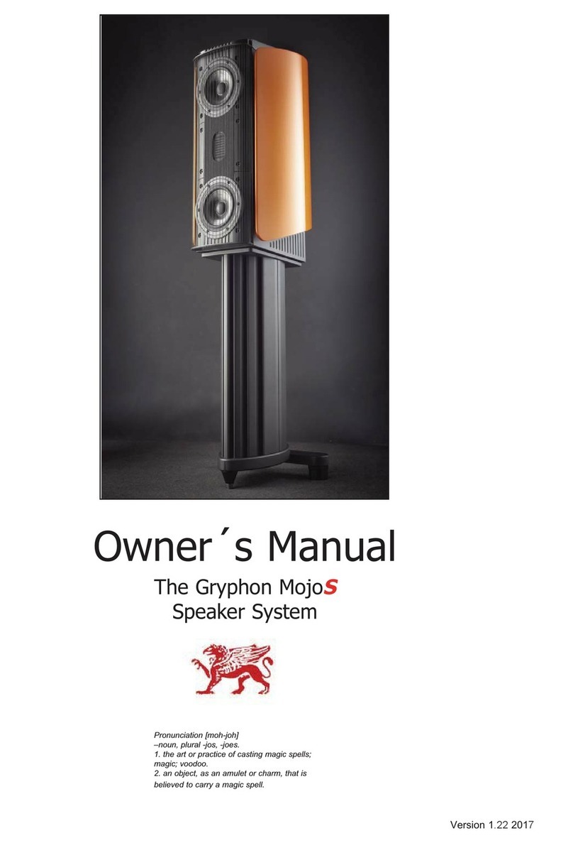 Gryphon MOJO S User manual