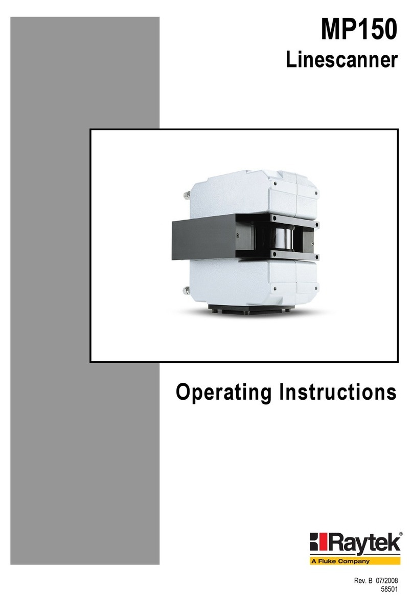RayTek LineScanner MP150 User manual