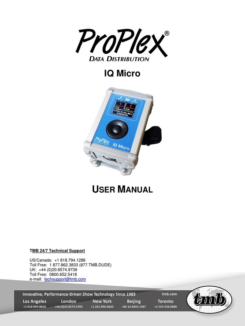TMB ProPlex IQ Micro user manual