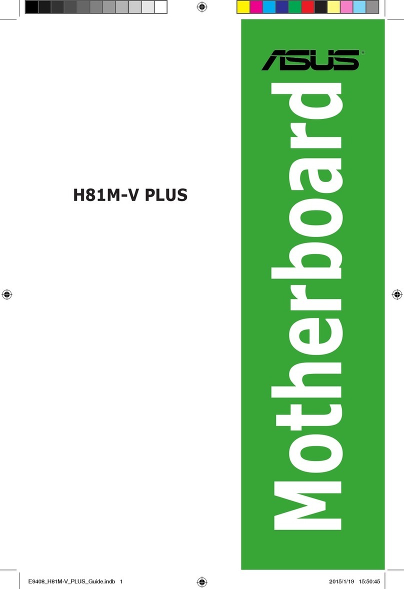 Asus H81M-V PLUS User manual