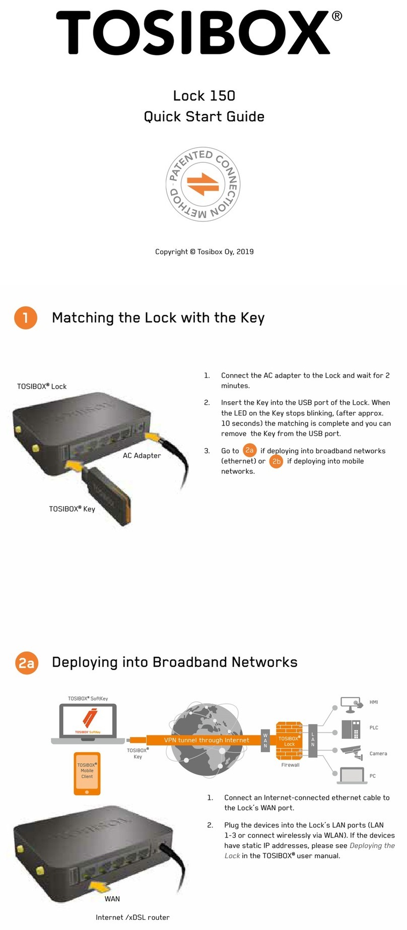 Tosibox Lock 150 quick start guide