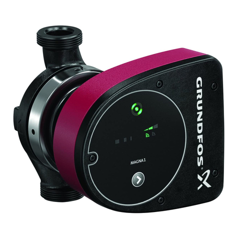 Grundfos MAGNA1 C Series Installation and operating instructions