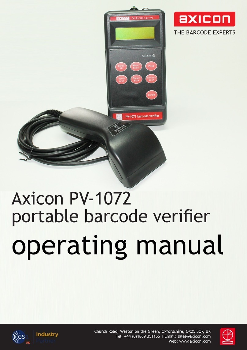 Axicon PV-1072 User manual