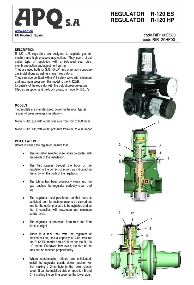 APQ S.A. R-120 HP quick start guide