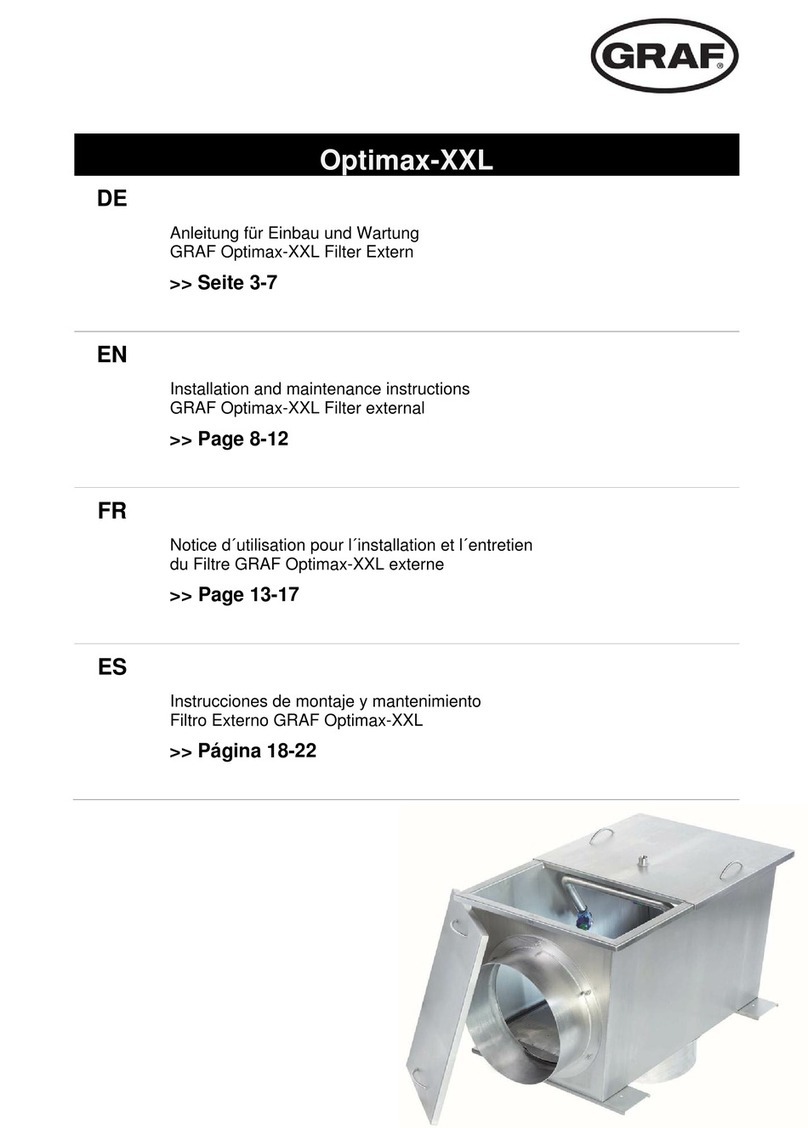 Graf Optimax-XXL DN300 User manual Graf Optimax-XXL DN300 User manual
