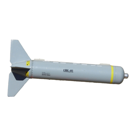 Estes CLUSTER BOMB BLU-97B EST 2055 instructions