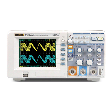 Rigol DS1000 Series Operating instructions