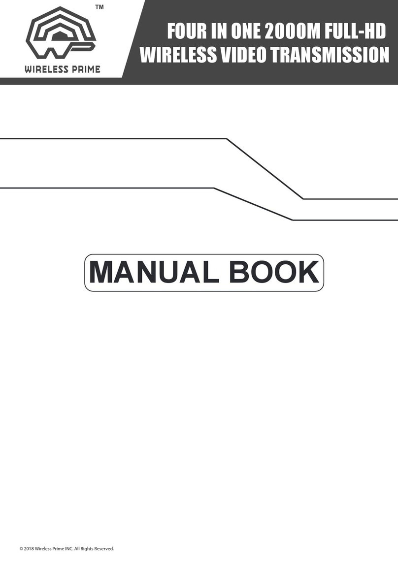 Wireless Prime FOUR IN ONE 2000M Manual book