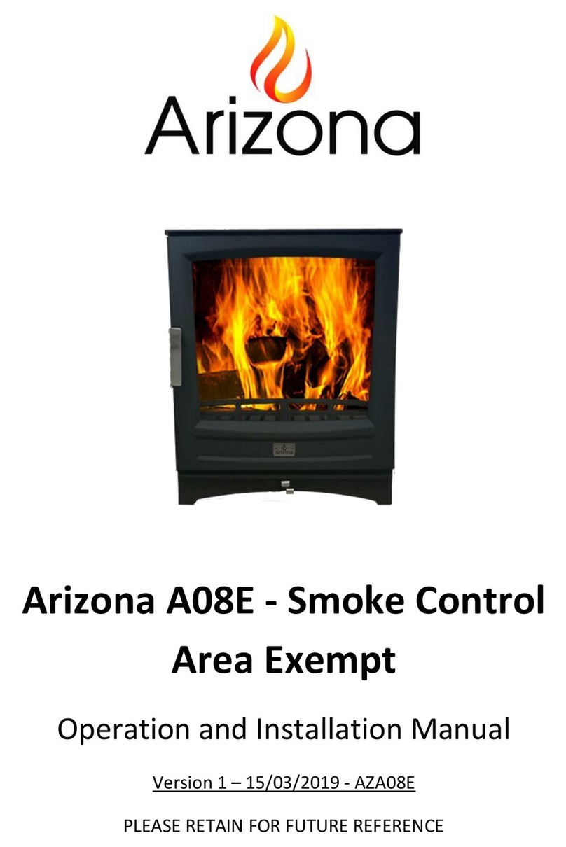 Arizona A08E Operation and installation manual