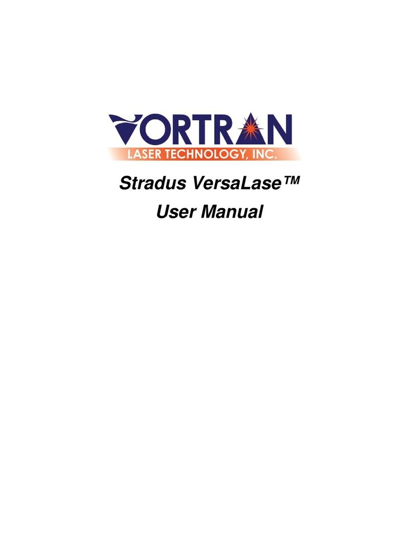 Vortran Stradus VersaLase User manual