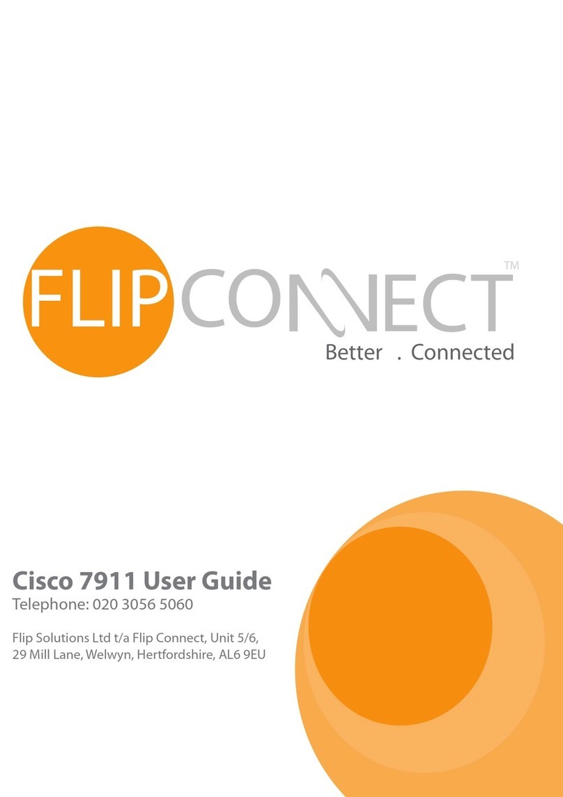 Cisco 7911 User manual