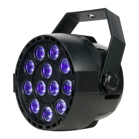 Eliminator Lighting Mini Par UV LED user guide Eliminator Lighting Mini Par UV LED user guide
