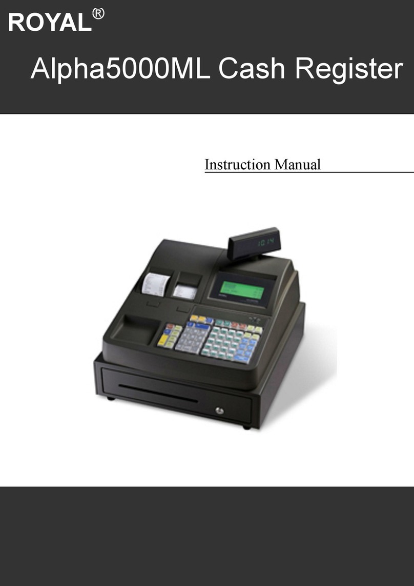 Royal Alpha5000ML instruction manual