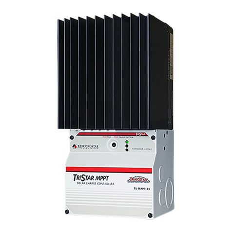 Morningstar TriStar MPPT Series Installation, operation and maintenance manual
