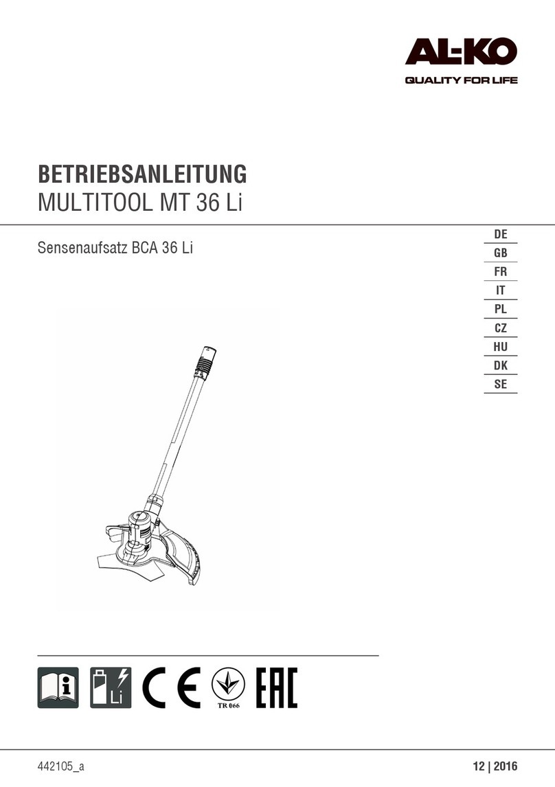 AL-KO MT 36 LI User manual