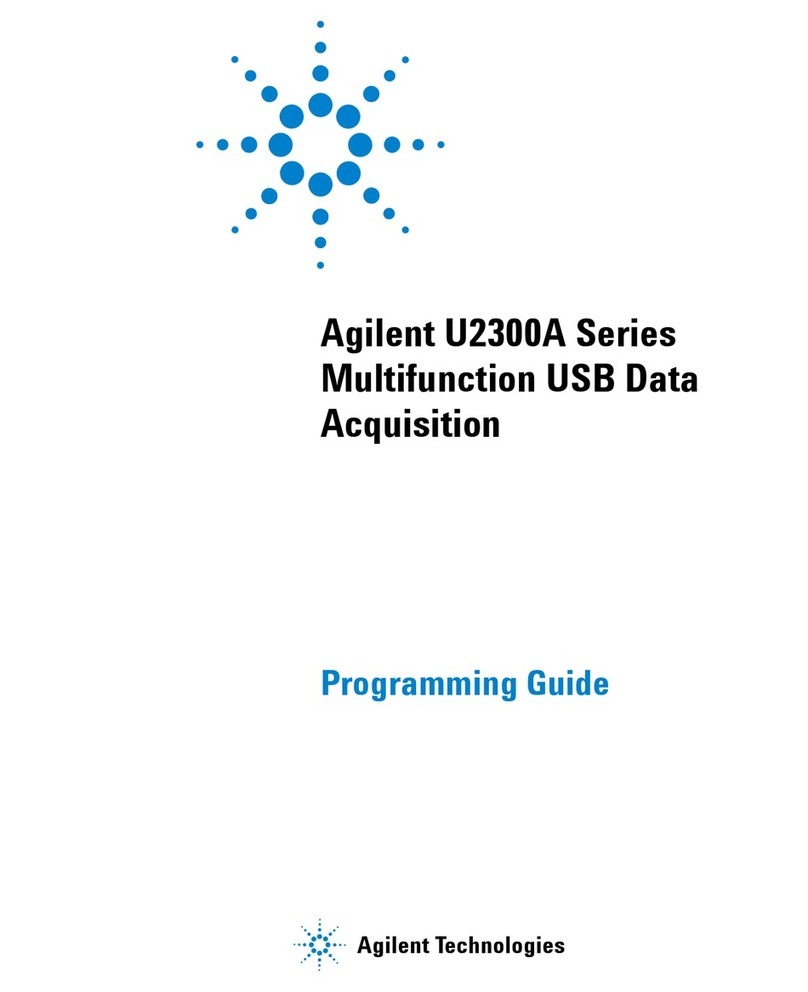 Agilent Technologies U2300A Series Programming guide