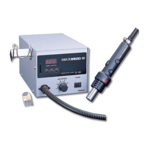 Hakko Electronics 850D instruction manual