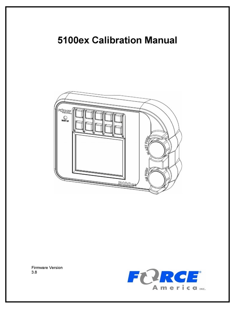 Force 5100ex Calibration manual