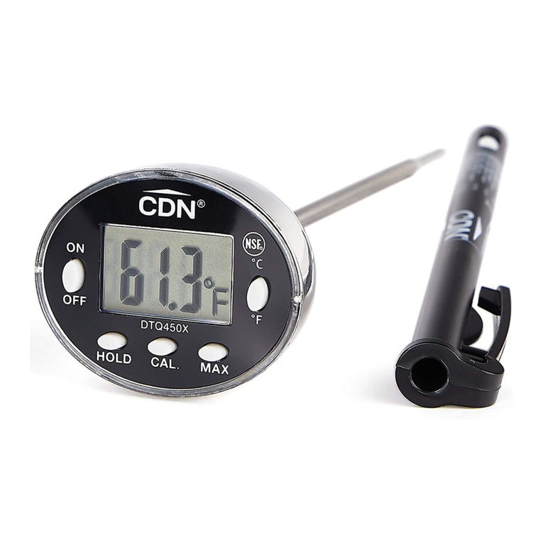 CDN ProAccurate DTQ450X User manual
