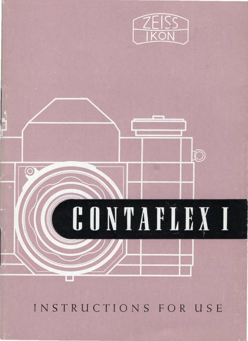 ZEISS IKON CONTAFLEX I Instructions for use