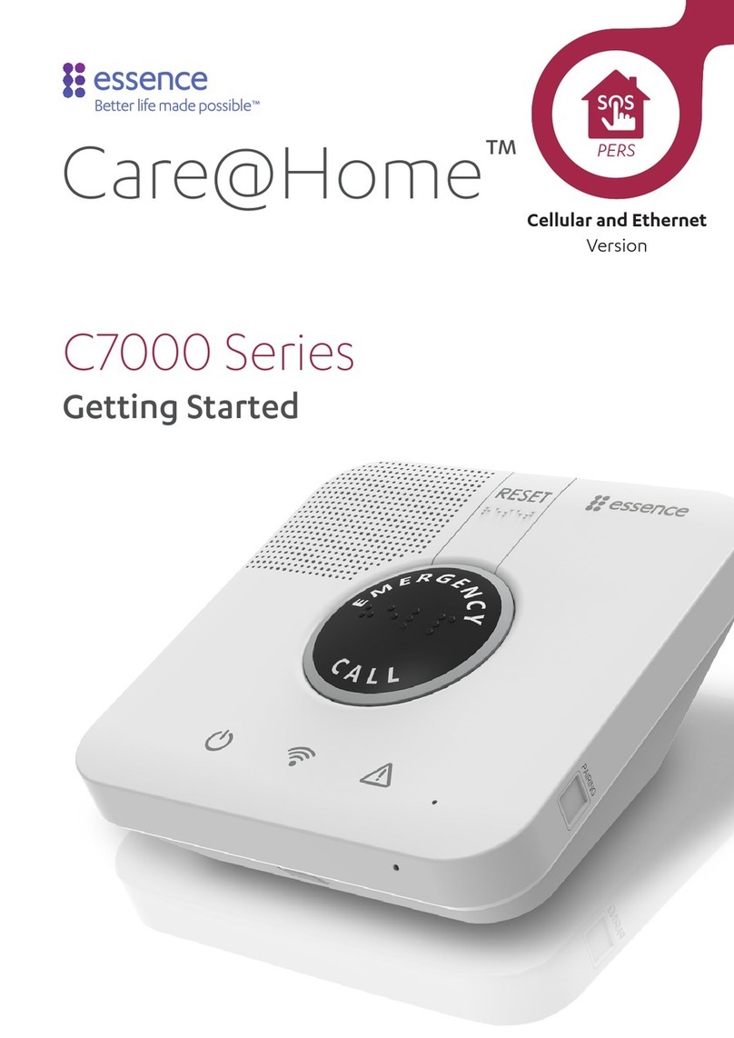 Essence Care@Home C7000 Series User manual