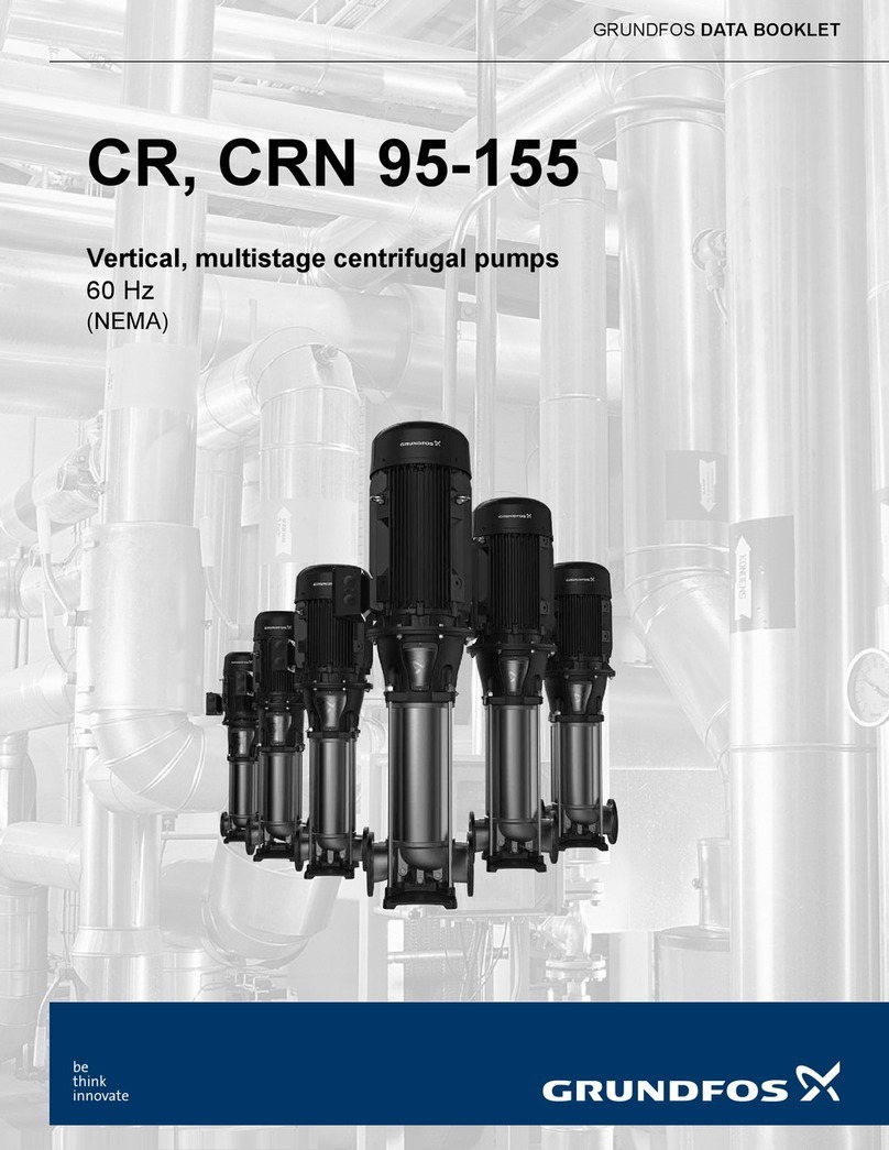 Grundfos CR 95 Installation and operation manual Grundfos CR 95 Installation and operation manual