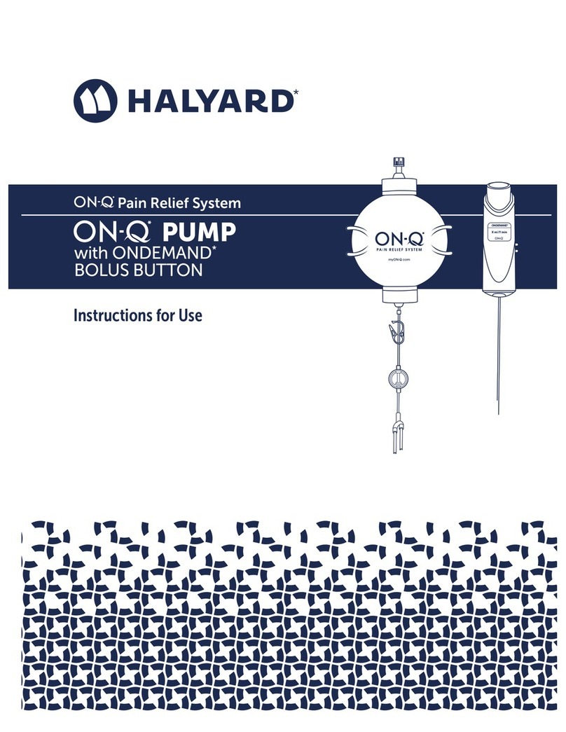 Halyard ON-Q ONDEMAND Instructions for use
