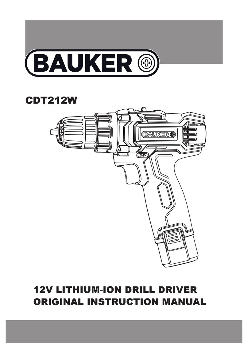 BAUKER CDT212W Original instruction manual