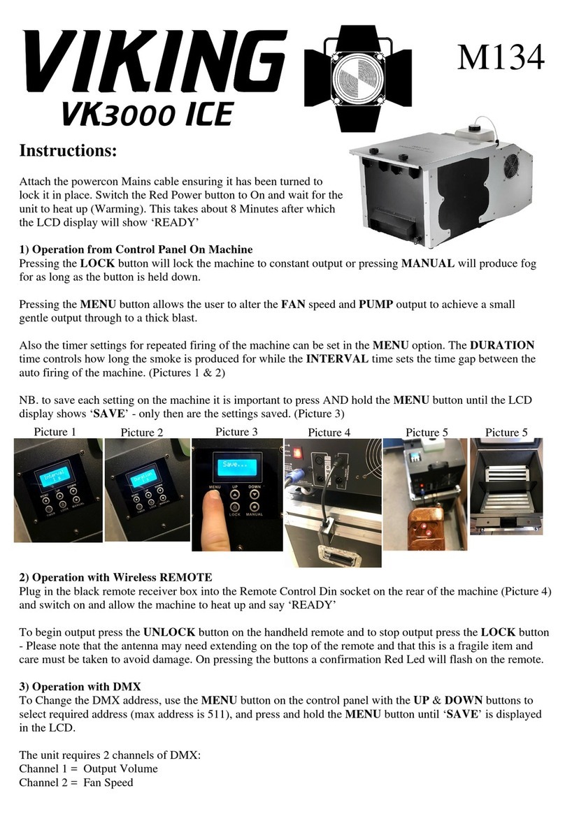 Viking VK3000 ICE User manual