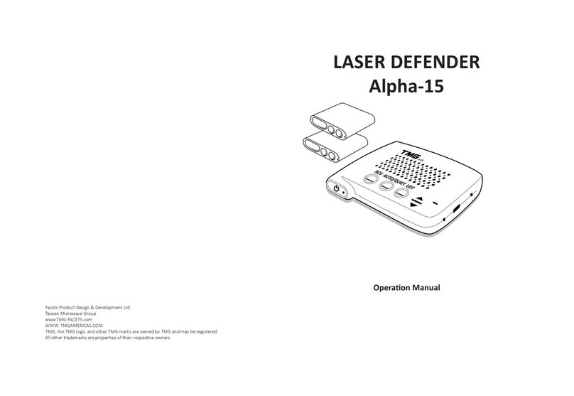 TMG Alpha-15 Operation manual