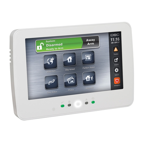 DSC PowerSeries Neo HS2TCHP User manual DSC PowerSeries Neo HS2TCHP User manual