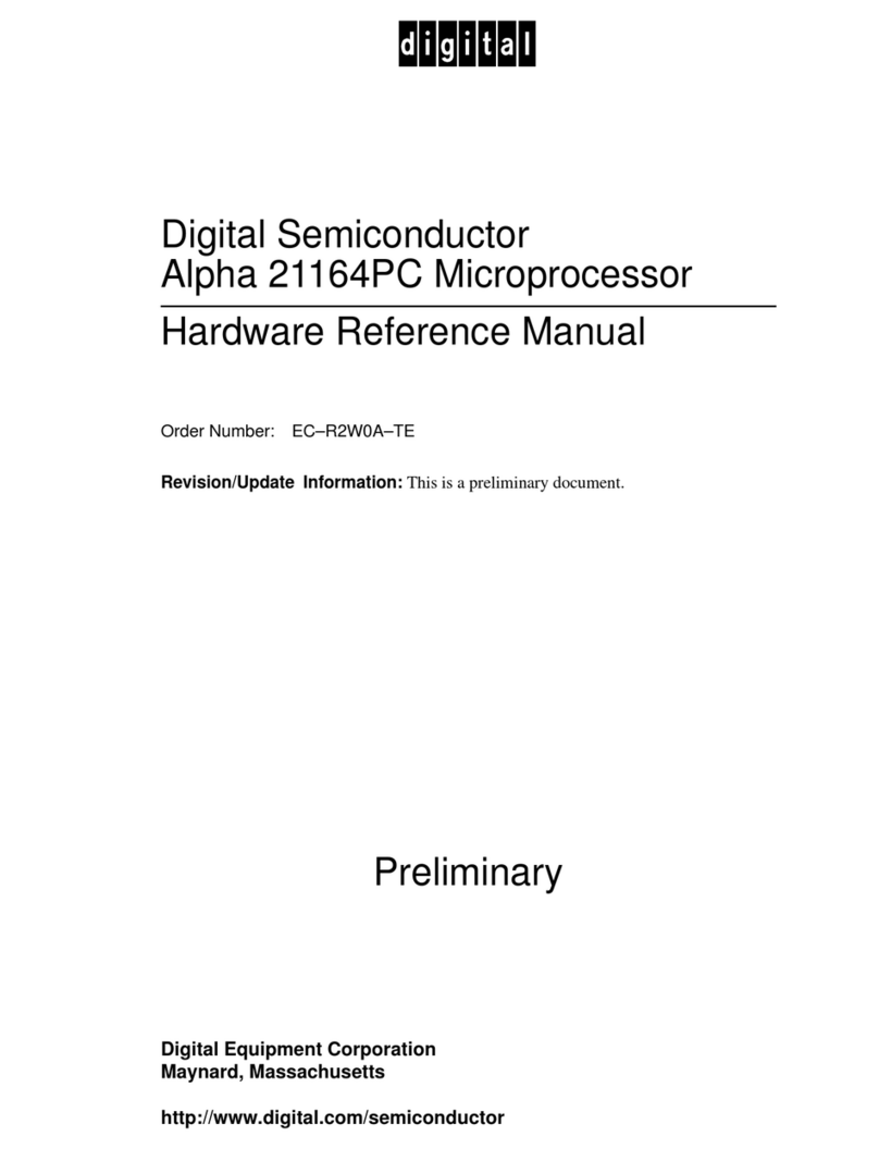 Digital Equipment Alpha 21164PC Quick user guide Digital Equipment Alpha 21164PC Quick user guide