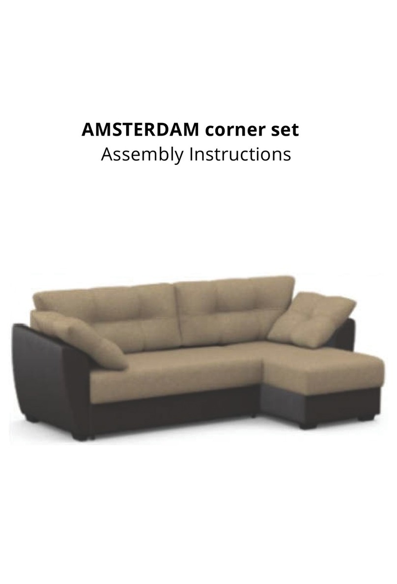 Aidonitsa AMSTERDAM Assembly instructions